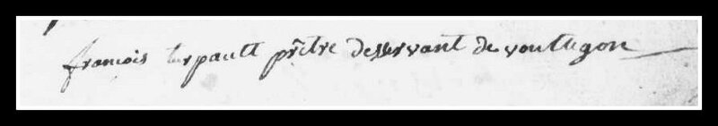 Signature François Turpault Voultegon
