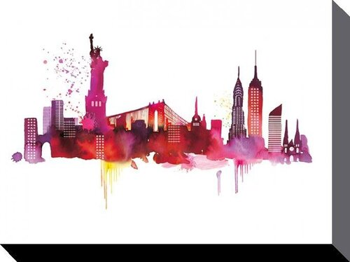 toile-imprimee-summer-thornton-new-york-skyline-