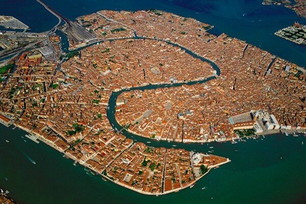 Venise vu du ciel