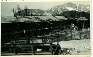 epagliffl-Obersalzberg 1945 ruines de la caserne des SS