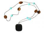 AY COLLIER AGATE NOIRE