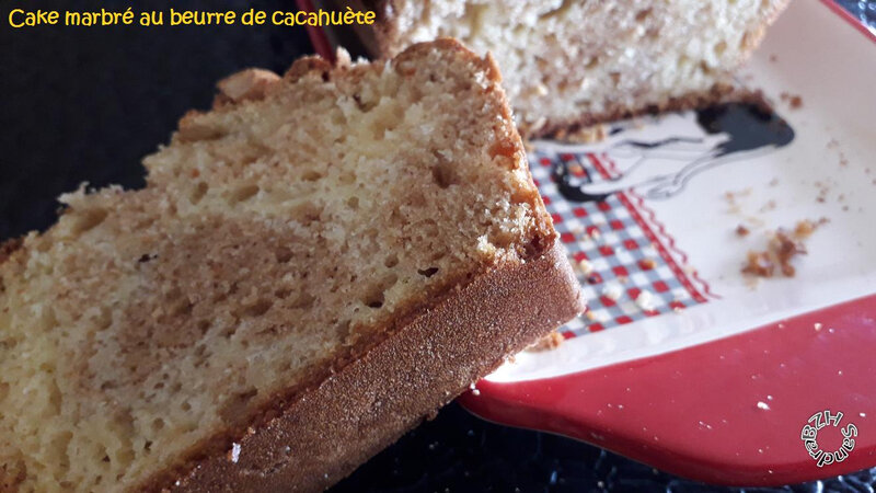 0906 Cake marbré au beurre de cacahuètes 3