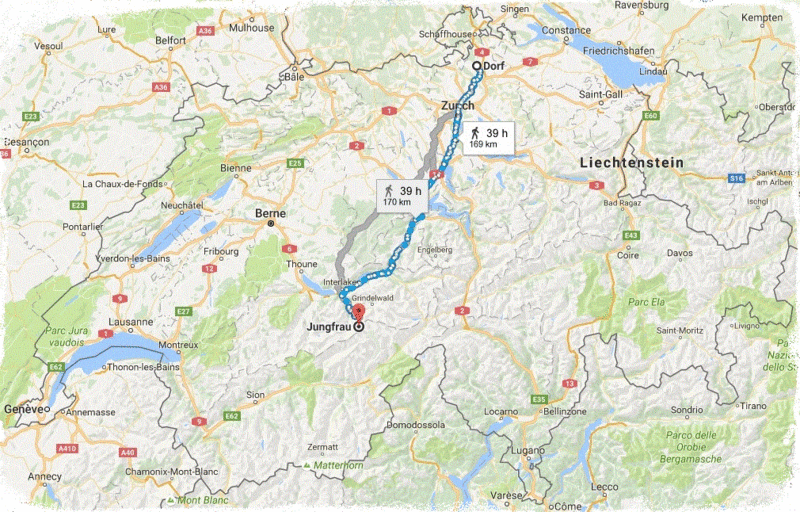 Suisse Dorf Jungfrau