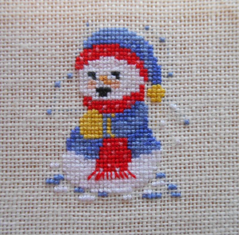 mini bonhomme de neige