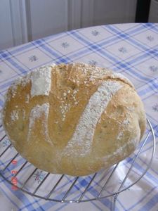 pain boule maison