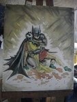 Pieta bat&rob aquarelle
