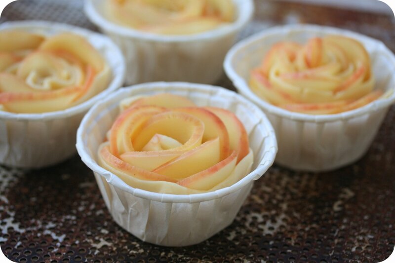 roses ou feuilletes aux pommes blog chez requia cuisine et confidences