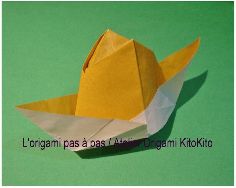 Atelier Origami KItoKito Chapeau du cow-boy
