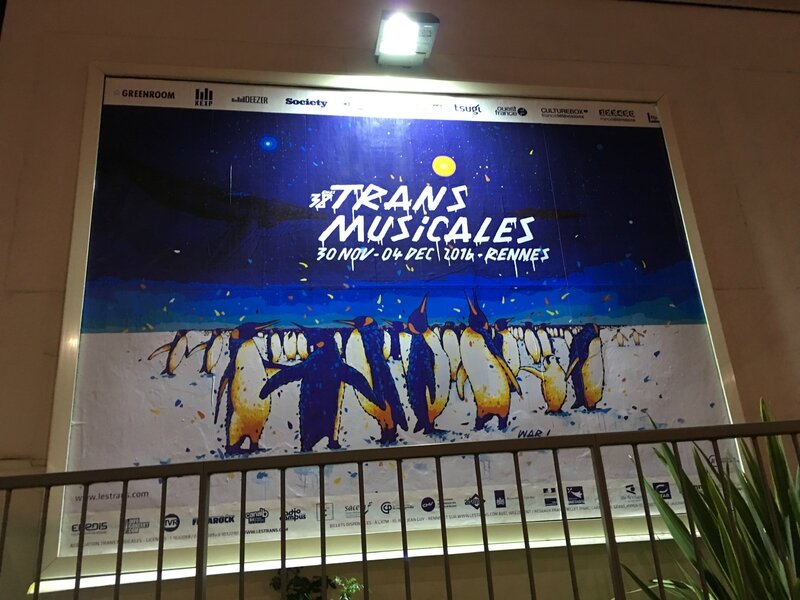 Rencontres Trans Musicales 2016 Rennes affiche