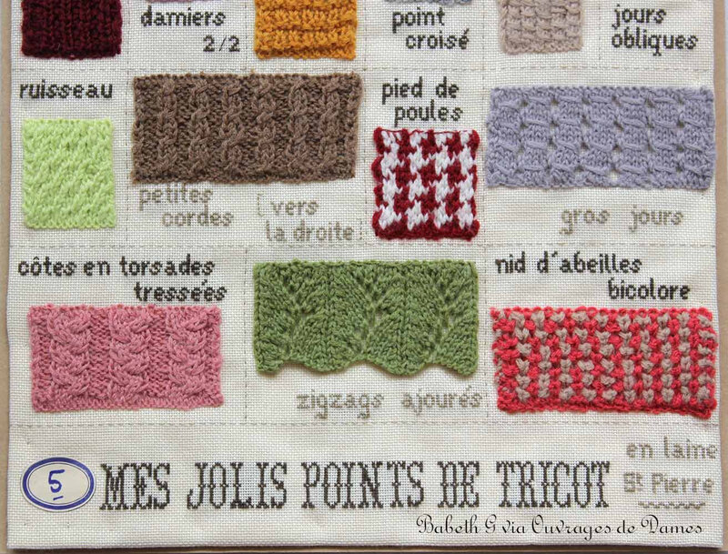 Babeth page tricot bas
