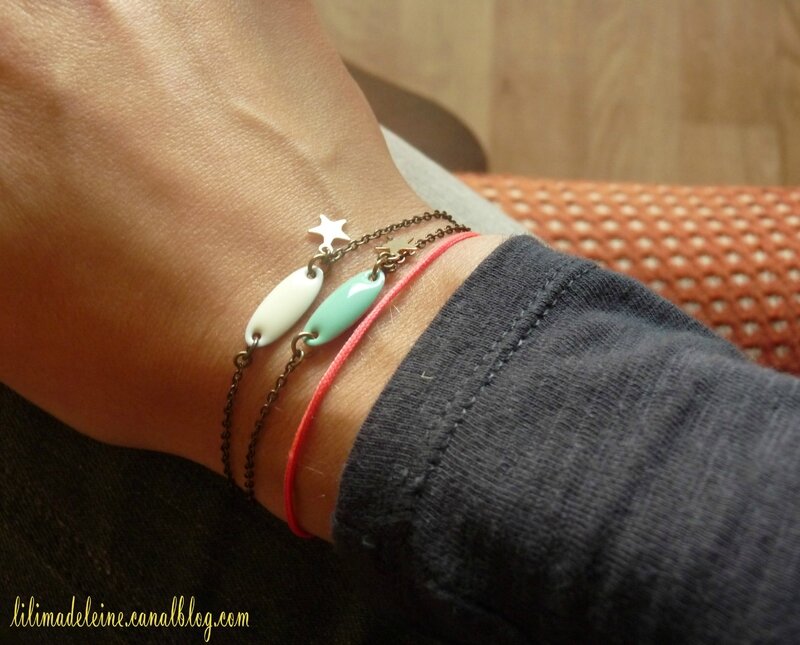 bracelet émaillé