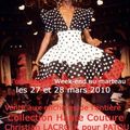 La dernière collection de Haute Couture Printemps/Eté 1987 réalisée par <b>Christian</b> <b>Lacroix</b> pour la Maison Jean Patou à Drouot