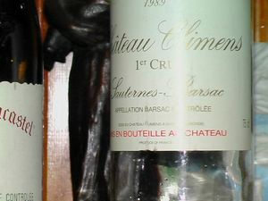 léoville las cases et beaucastel + climens 010