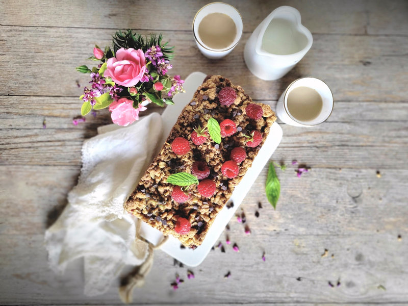 streuselcake choco - framboise