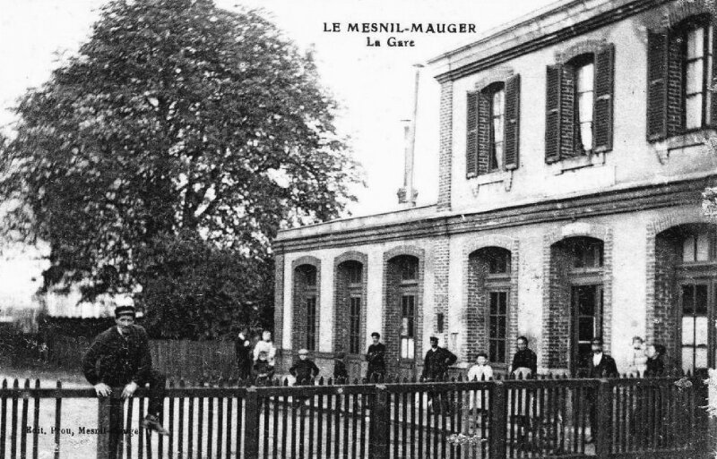 Le Mesnil-Mauger - la gare