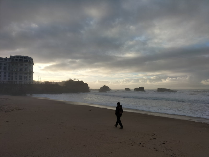 Biarritz, la Grande plage, le Bellevue, février 2022 (64)