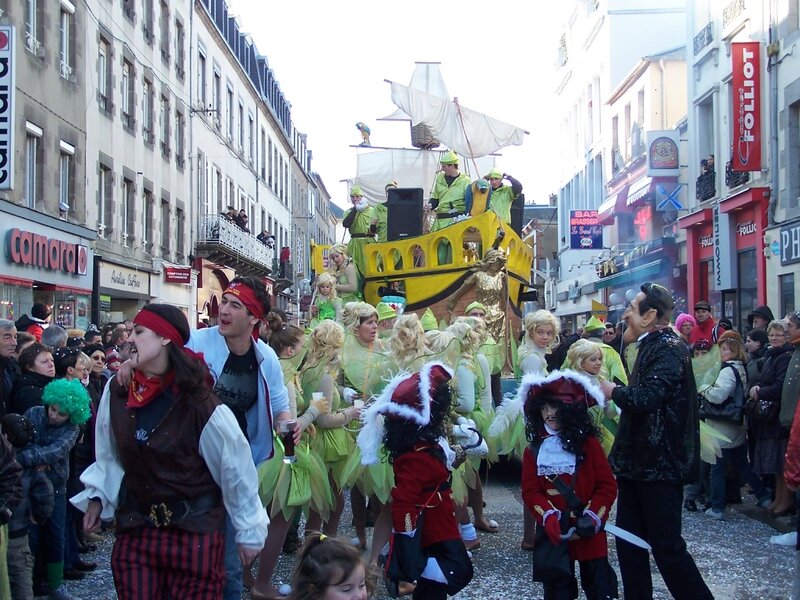 Carnaval Granville 2010 char calvalcade