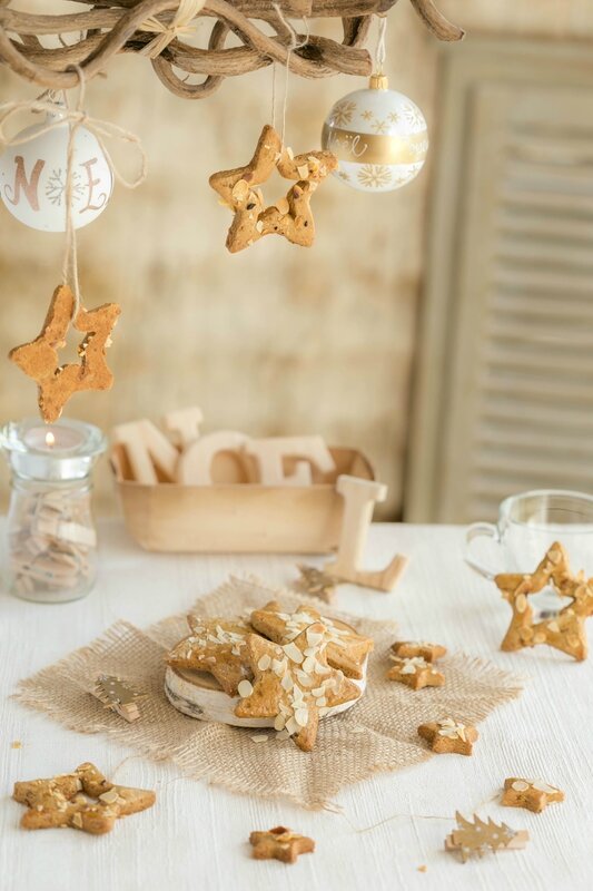 Biscuits aux amandes de Noël