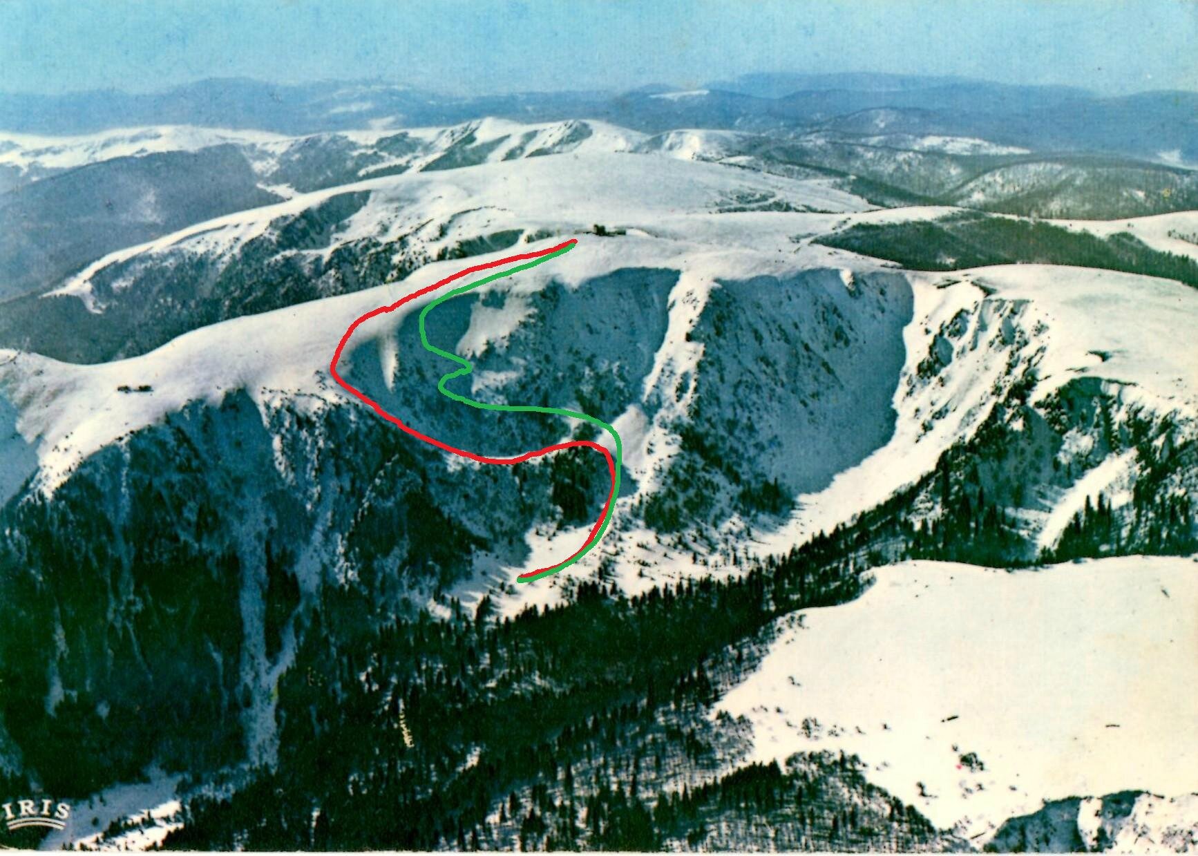 La descente alpine du Hohneck en 1931 - Vosginisme & RandonnÃ©e