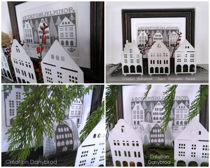 sampler maisons mosaique