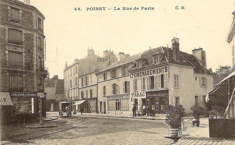 POISSY rue de Paris