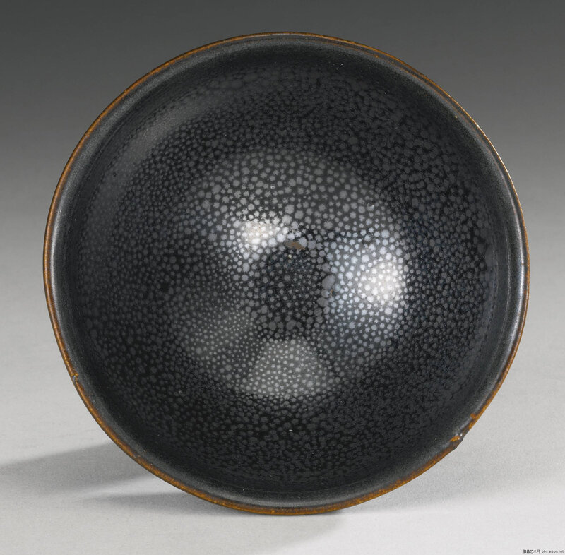 A small black-glazed 'Oil Spot' bowl, Song dynasty2