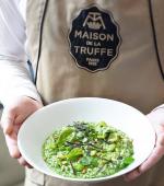 Maison de la Truffe - Truffe Australie 2019 - Risotto vert à la truffe 2 @Valérie Lhomme
