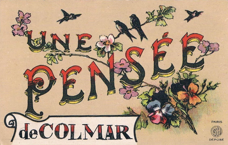 CPA Colmar Pensée