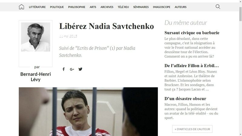 BHLSoutientNadiaSavtchenko