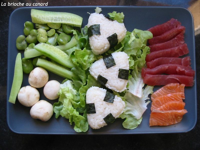 Le coup de frais de l’assiette jap’ Le coup de frais de l’assiette jap’