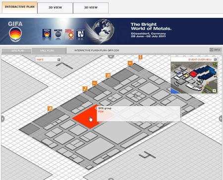 salon_Gifa_2011_Dusseldorf_plan_interactif