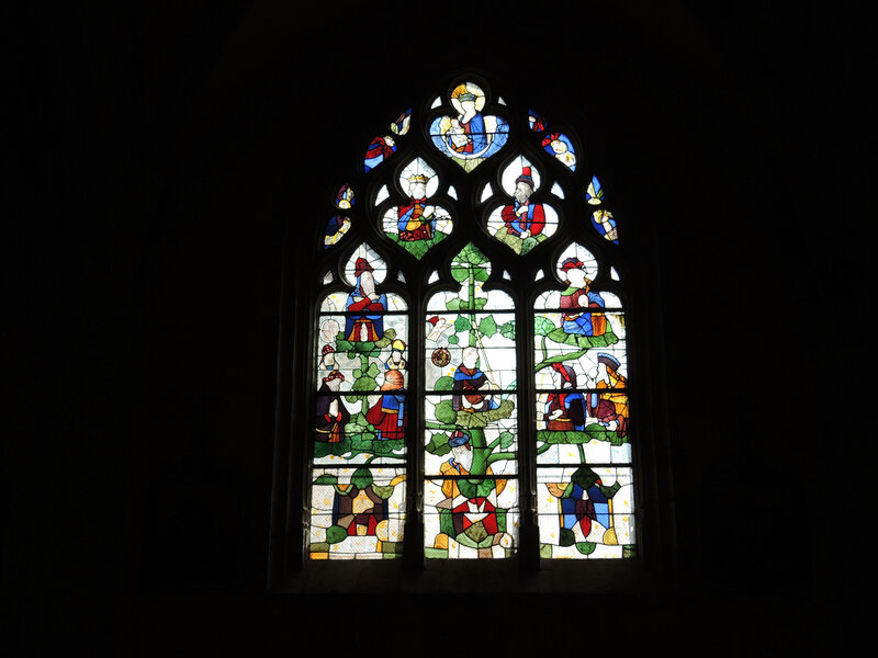Saint-Saulge, église, vitraux (58)