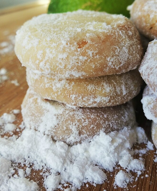 Biscuits au citron vert 1