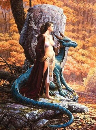 femme_et_dragon