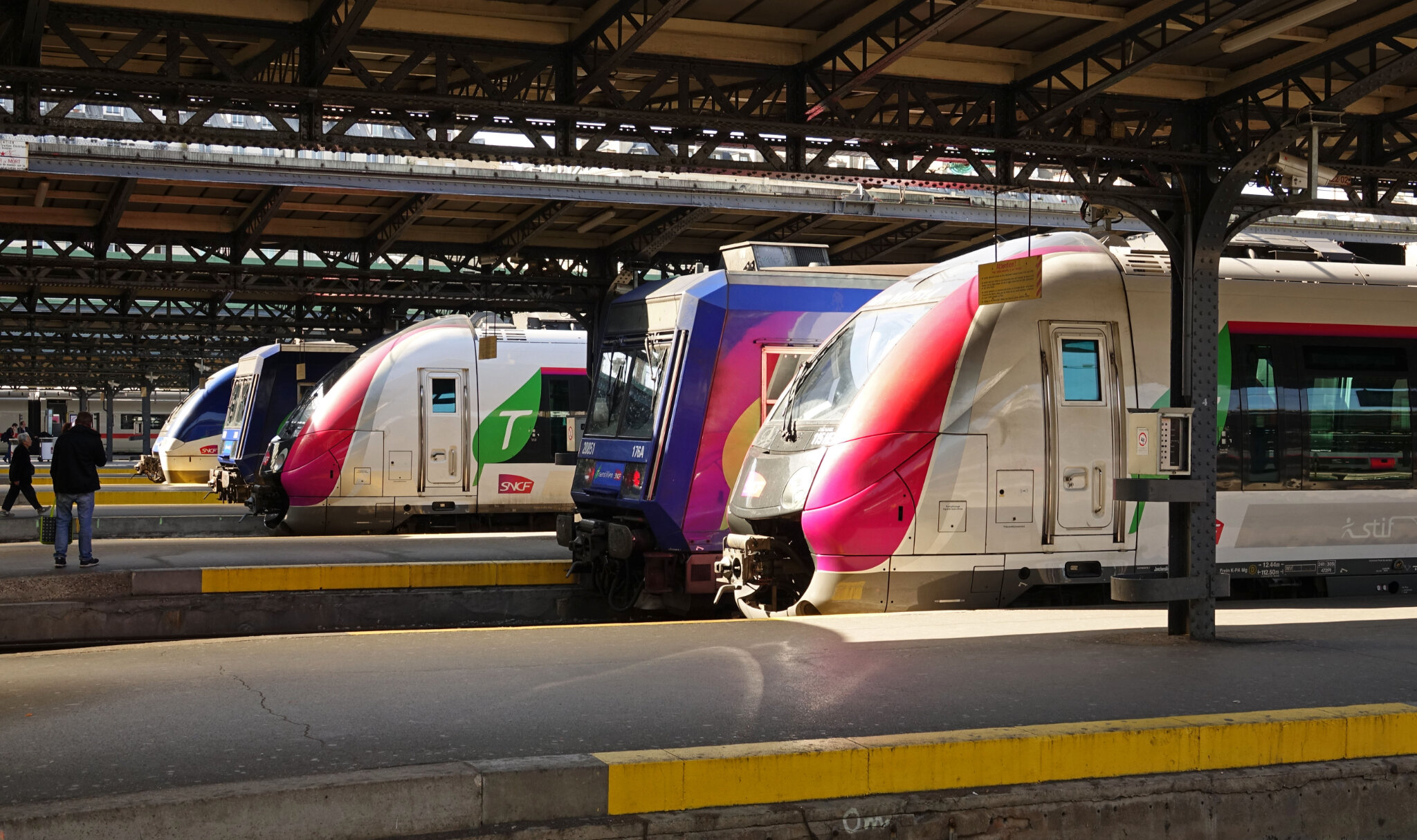 Les AGC & les autres, Paris gare de l'Est
