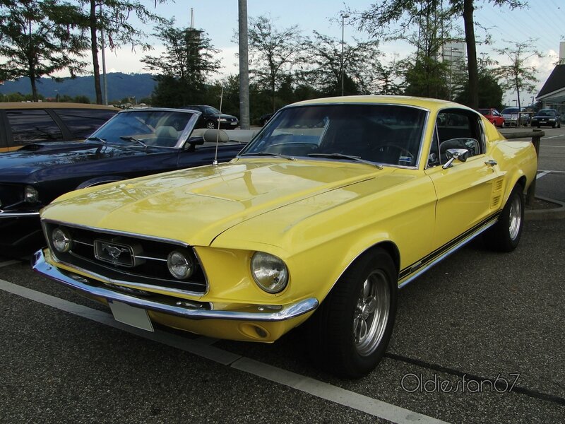 ford mustang gta fastback coupe 1967 a