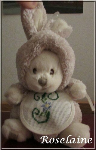 Roselaine009 Doudou brodé