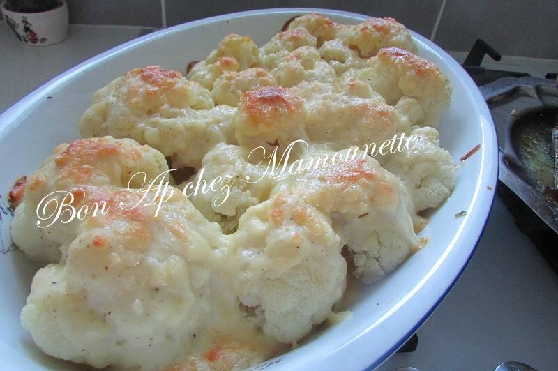 Travers de porc ou ribs bbq et chou-fleur béchamel 017
