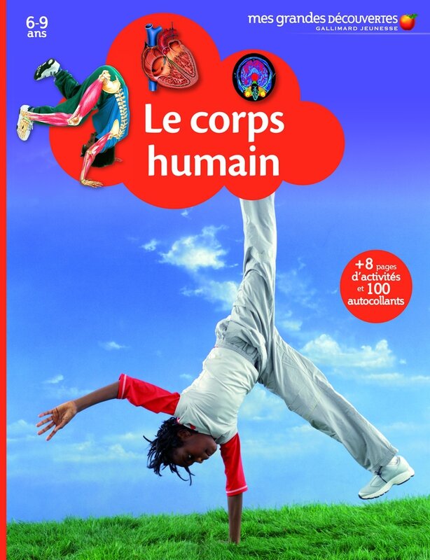 Le corps humain Grandes découvertes couv