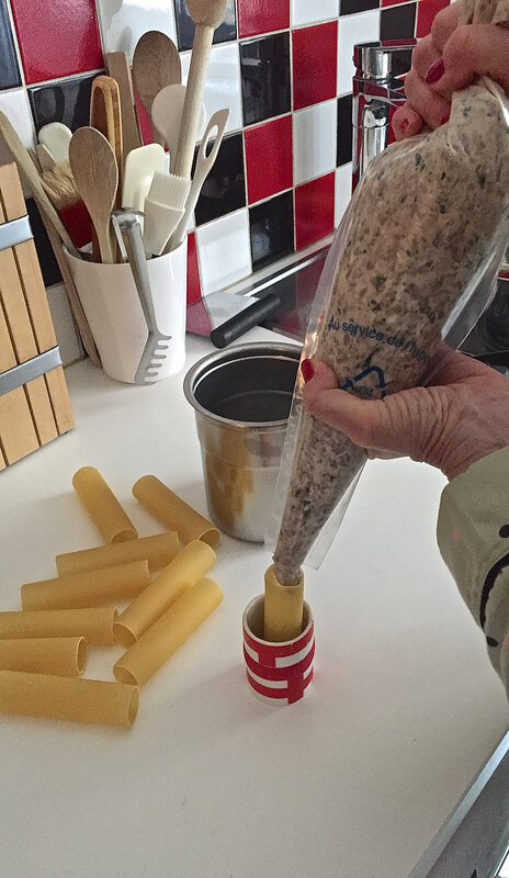 astuce pour remplir les cannelloni