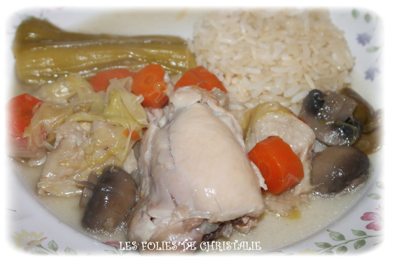 Blanquette de poulet 7