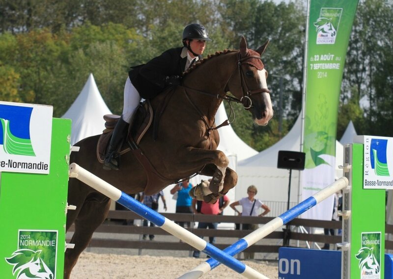Jeux Equestres Mondiaux FEI Alltech 2014 Normandie saut obstacle