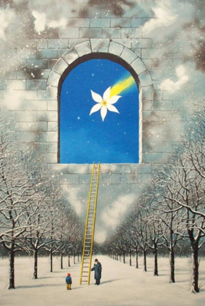 Rafal Olbinski - 2002 Magical Transparency of Time