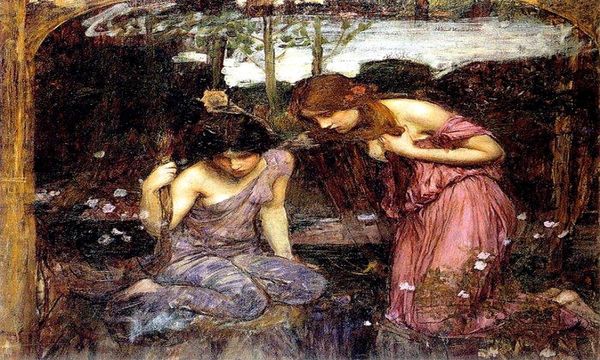 john_william_waterhouse_85_nymphs_finding_the_head_of_orpheus_study