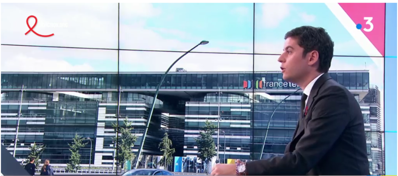 SUR LE VIF ATTAL REDEVANCE TV