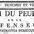 Jacques Pierre Michel <b>Chasles</b> ( 22 ) : maire de Nogent-le-Rotrou, conventionel, Montagnard, prêtre défroqué...