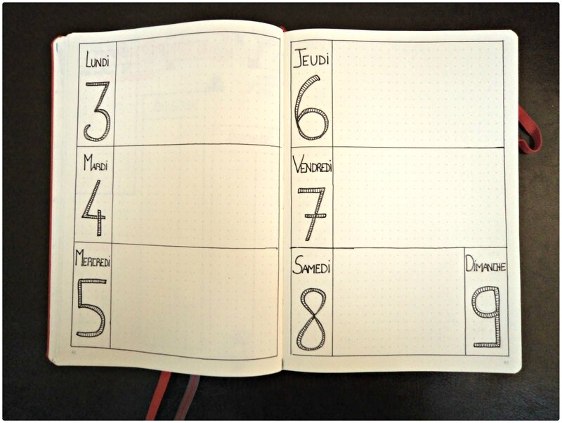 Bullet Journal Cam&Drey bricolent