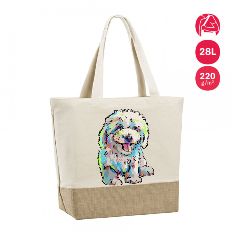 Tote Bag bichon 1