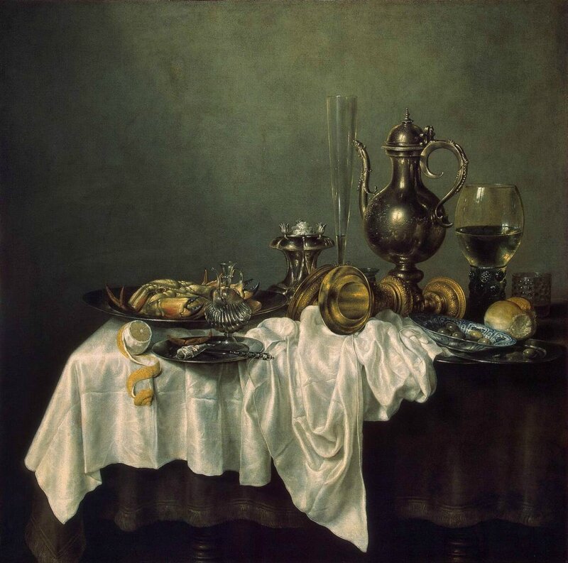 1648 Willem-Claes HEDA-Musée-de-lErmitage-Saint-Petersbourg