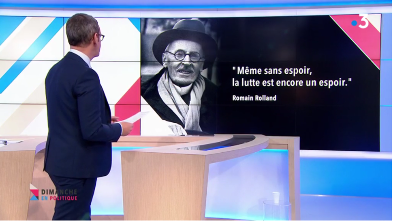 CITATION DE ROMAIN ROLLAND MEDIA DIXIT WORLD